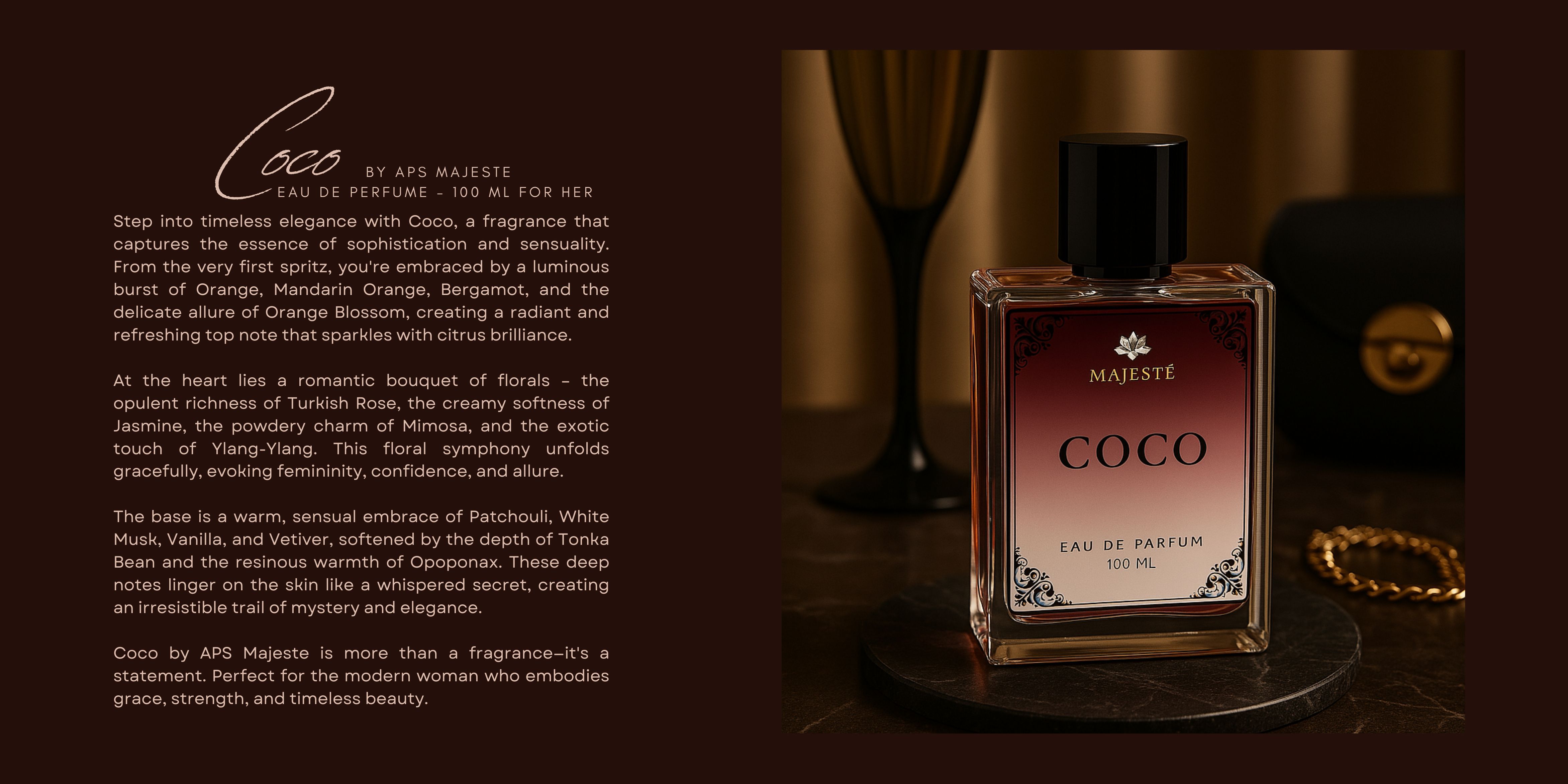 APS MAJESTE Coco Eau de Parfum